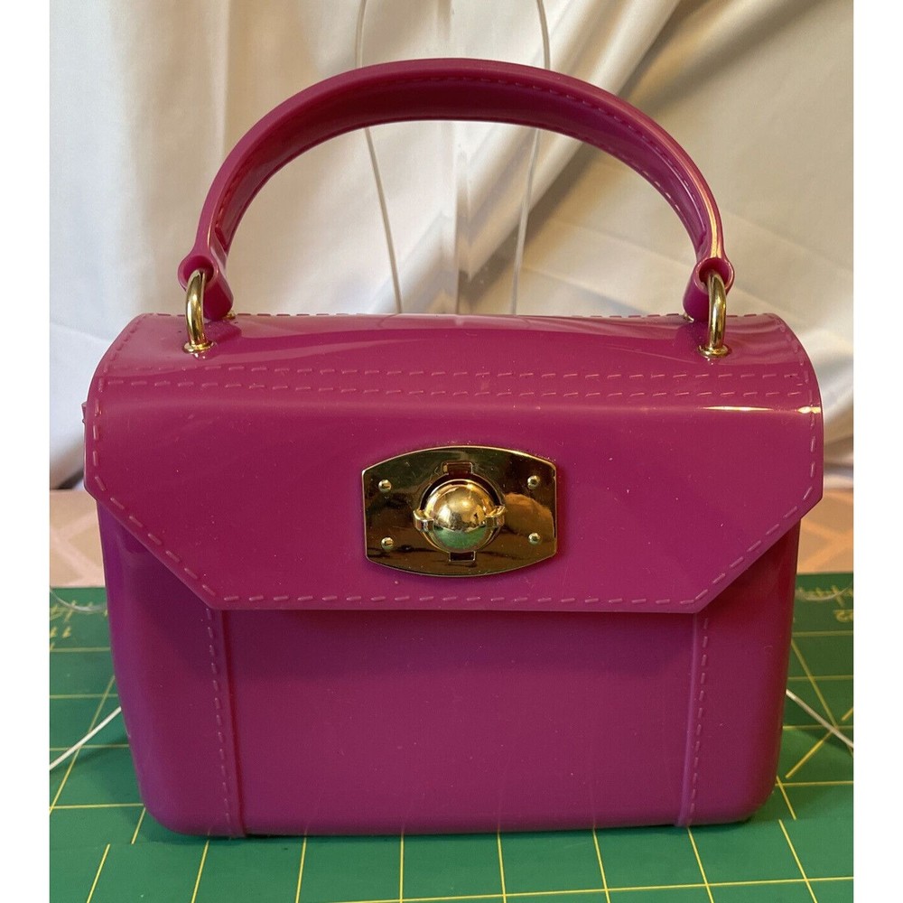 Jelly Purse Purple Unbranded